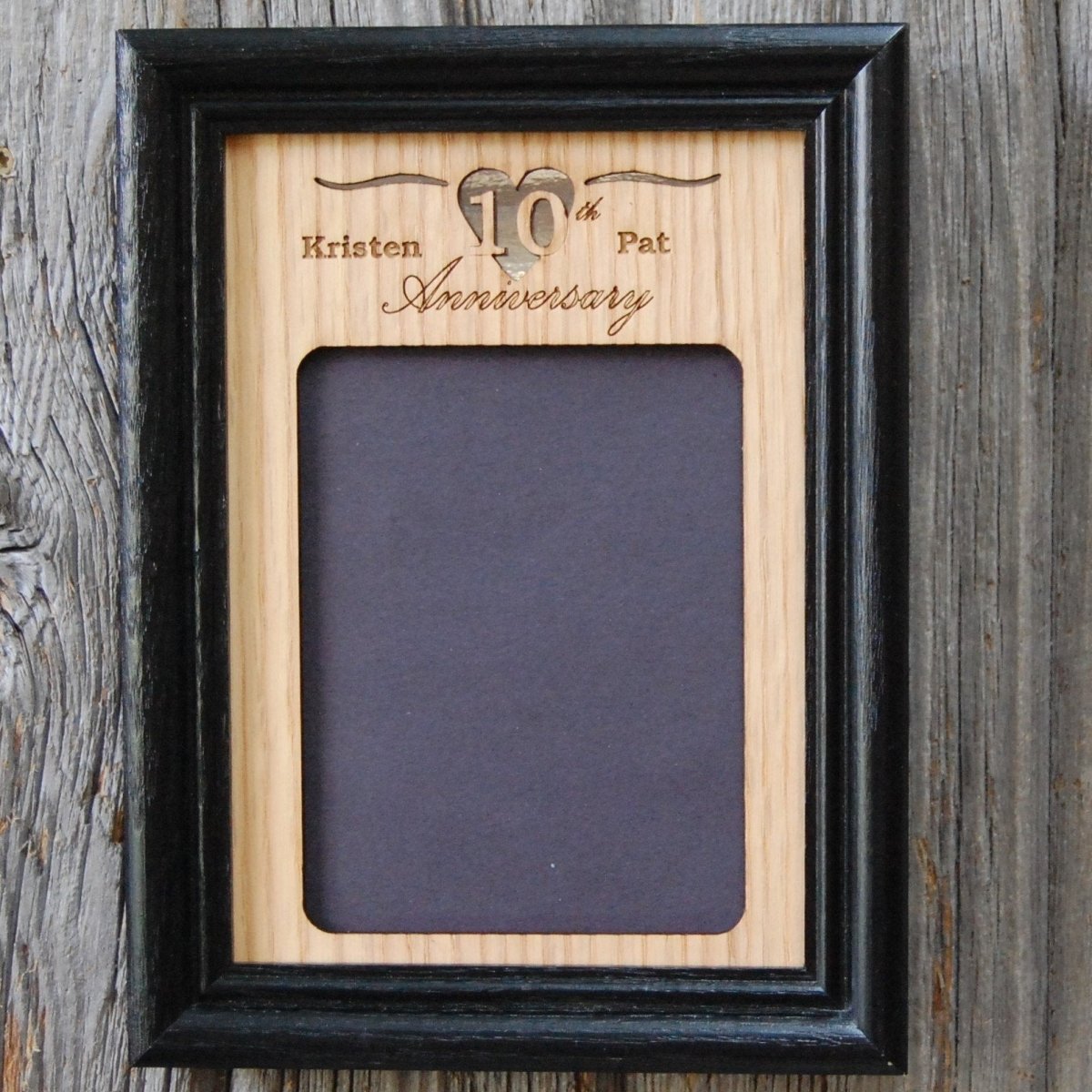 10th Anniversary Picture Frame
