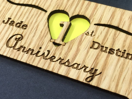 1st Anniversary Picture Frame
