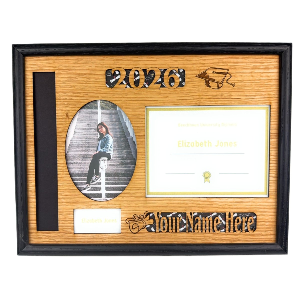 2027 Graduation Tassel & Diploma Picture Frame