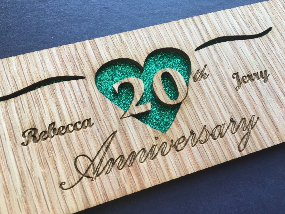 20th Anniversary Picture Frame