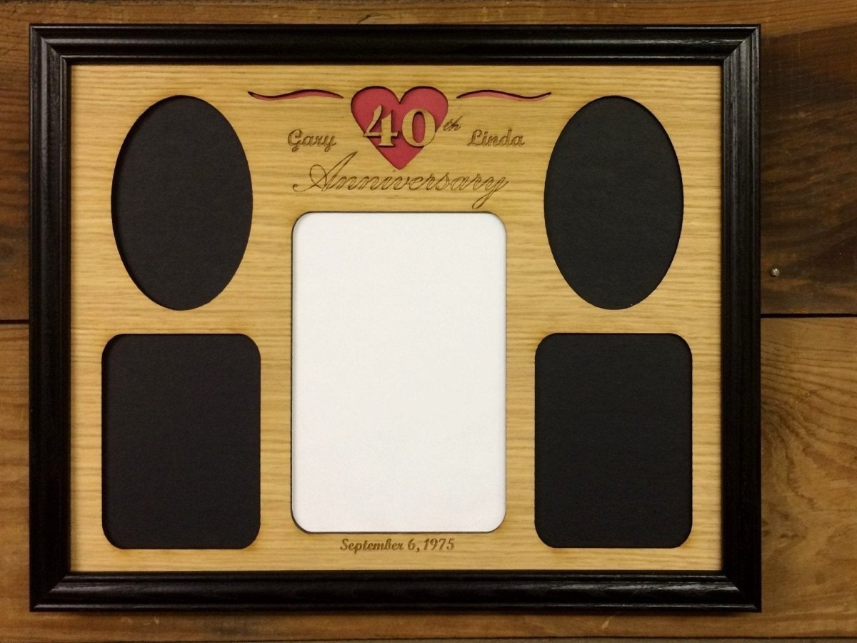 40th Anniversary Picture Frame