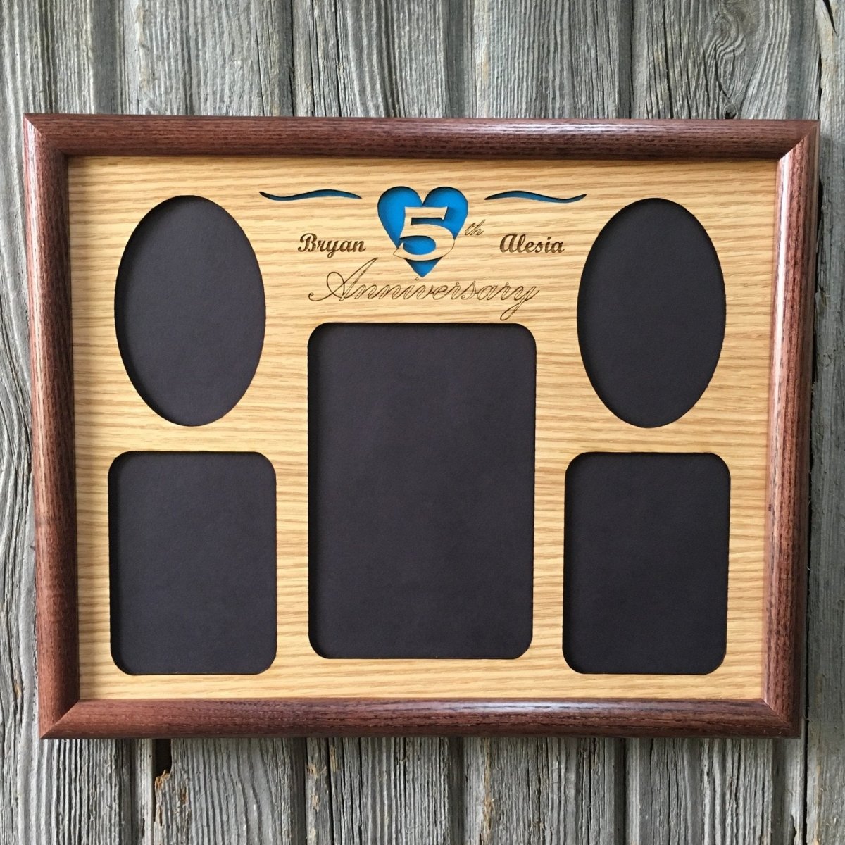 5th Anniversary Picture Frame