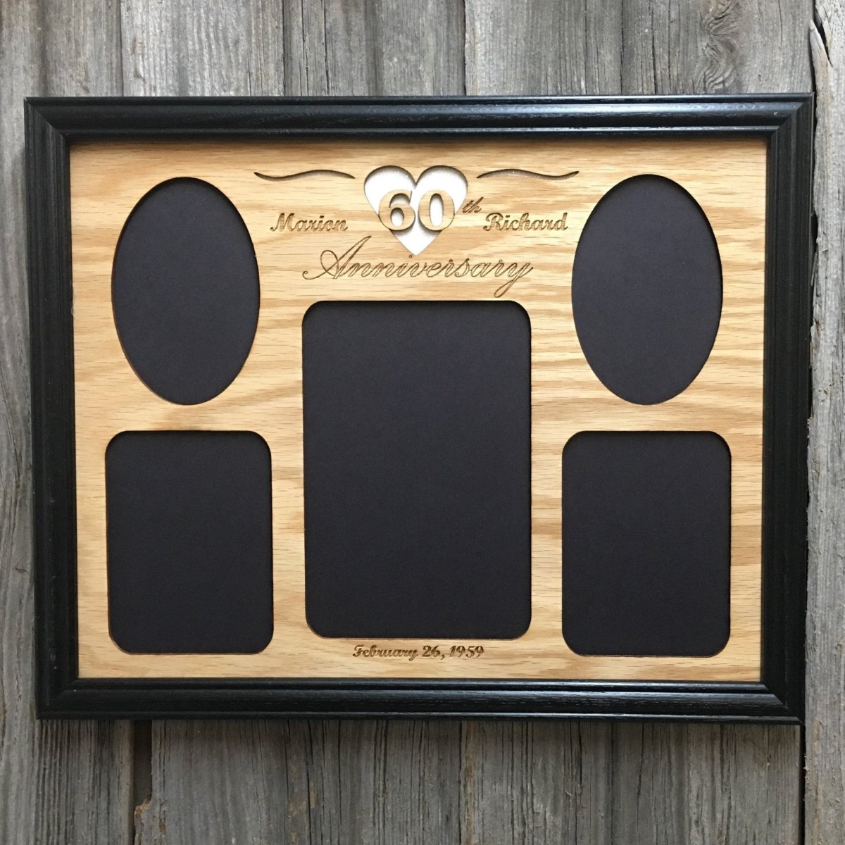 60th Anniversary Photo Frame