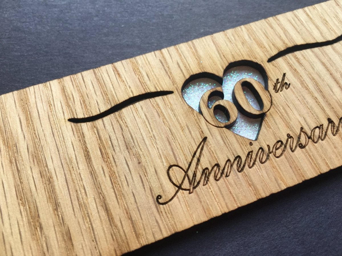 60th Anniversary Photo Frame