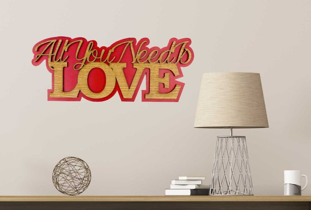 All You Need is Love Sign