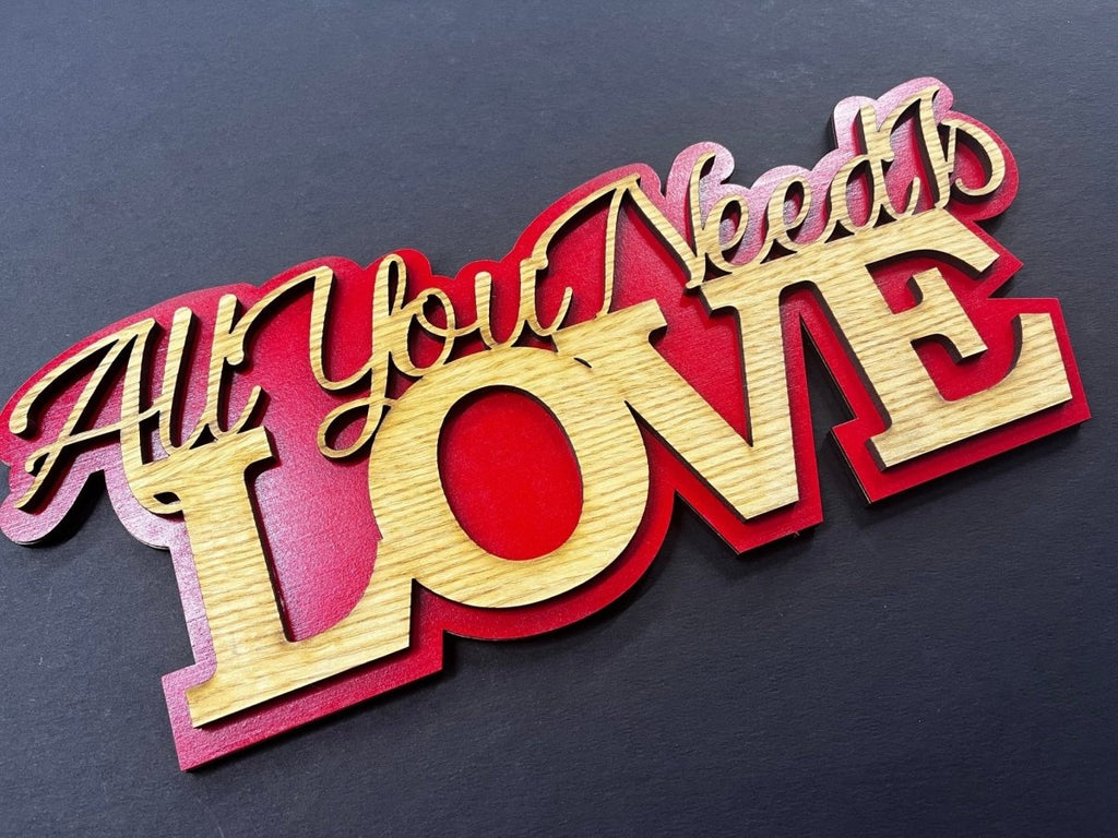 All You Need is Love Sign