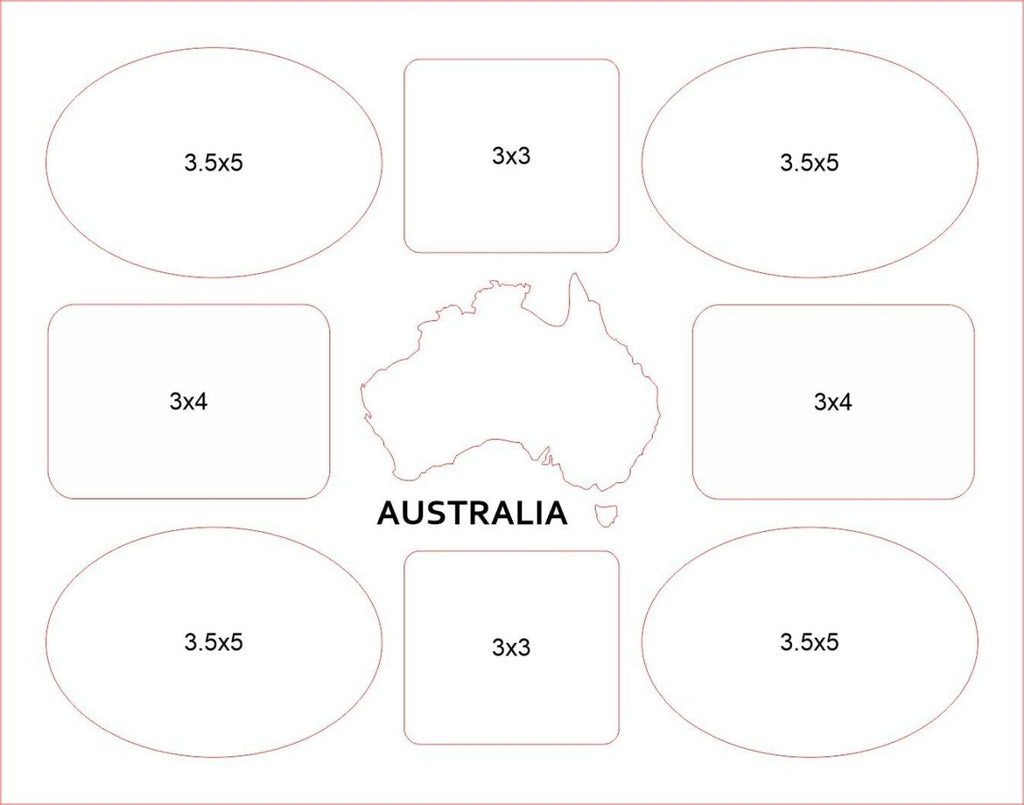 Australia Picture Frame