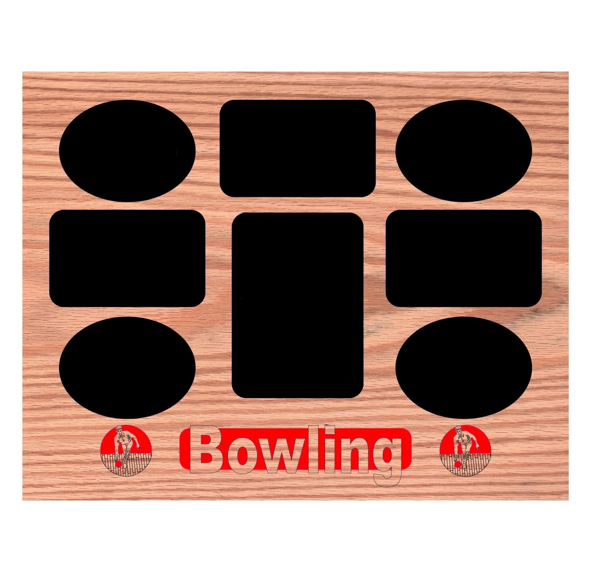 Bowling Picture Frame