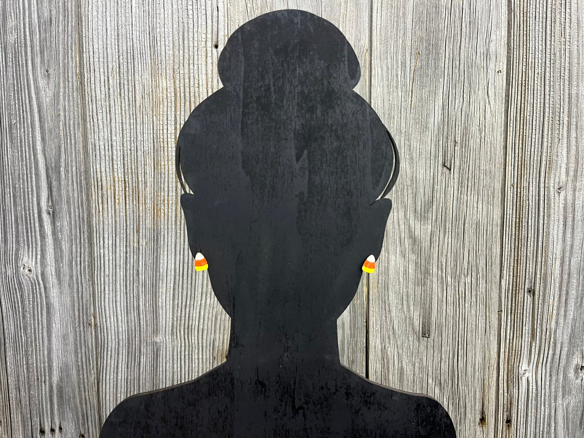 Candy Corn Earrings