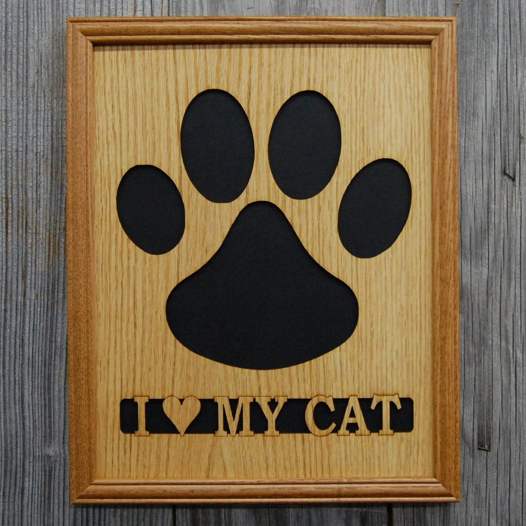 Cat Paw Print Picture Frame 11x14