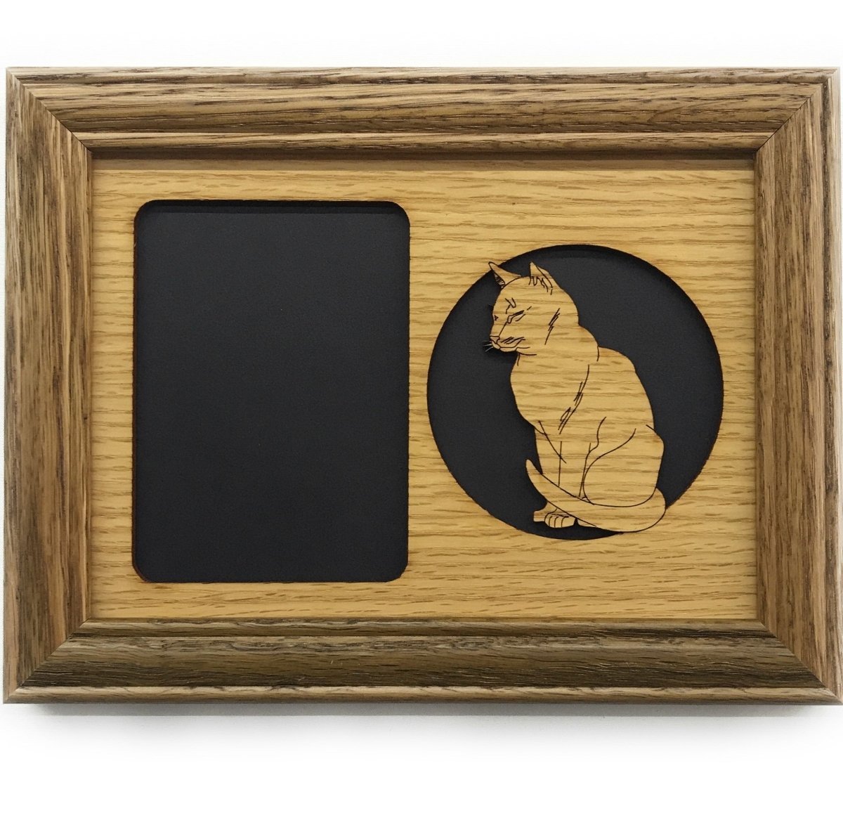 Cat Picture Frame - 5x7 Frame Hold 3x4 Photo