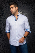 Au Noir - Men's Stonehill Shirt in White
