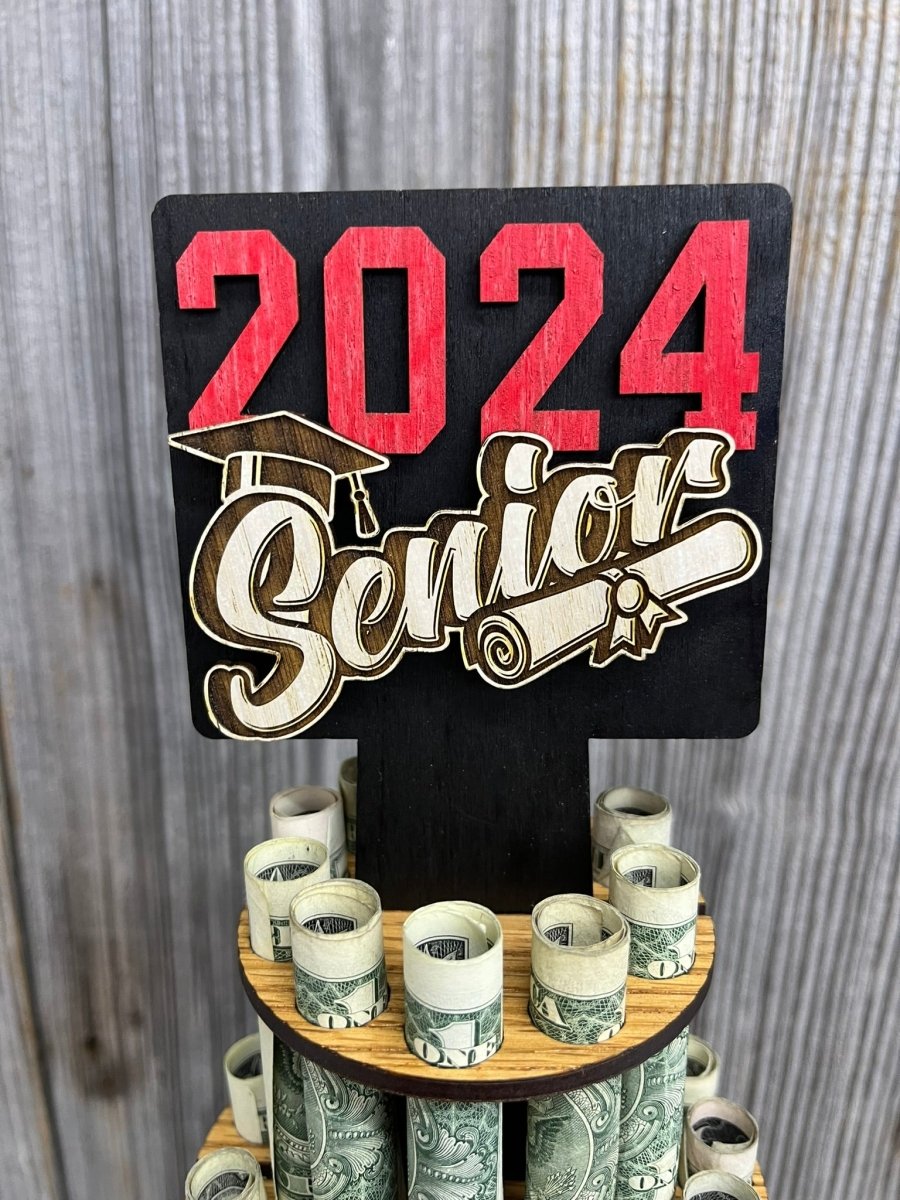 Class of 2027 Personalized Money Tree for Graduation