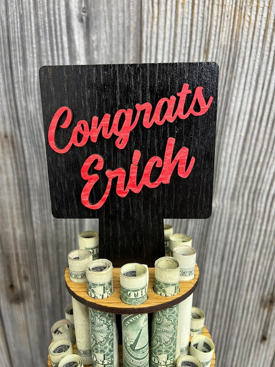Class of 2027 Personalized Money Tree for Graduation