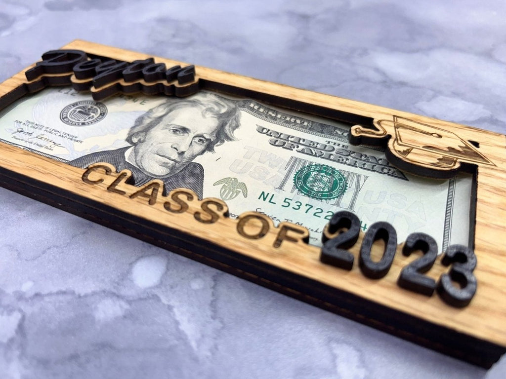 Class of 2027 Personalized Money Holder