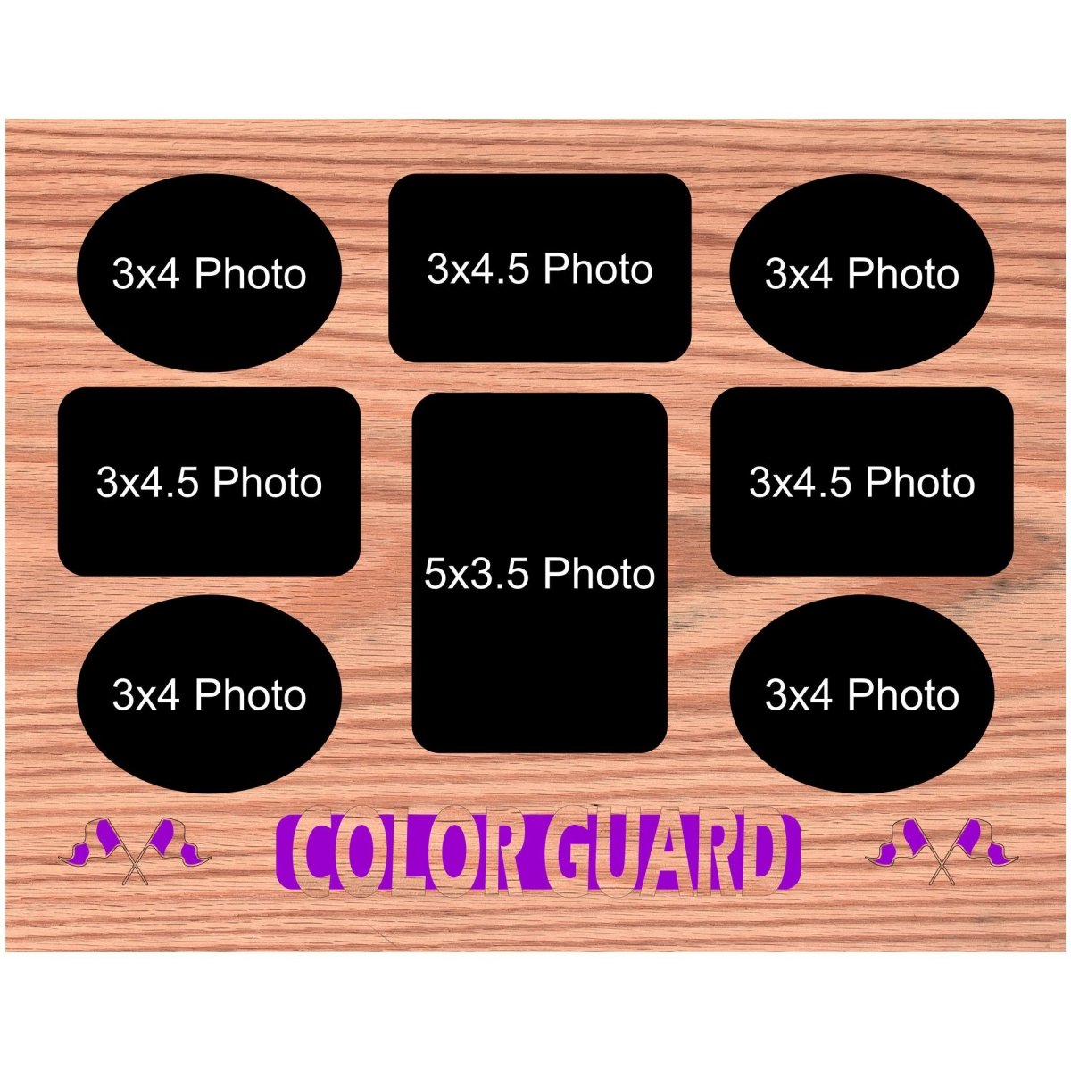 Color Guard Picture Frame
