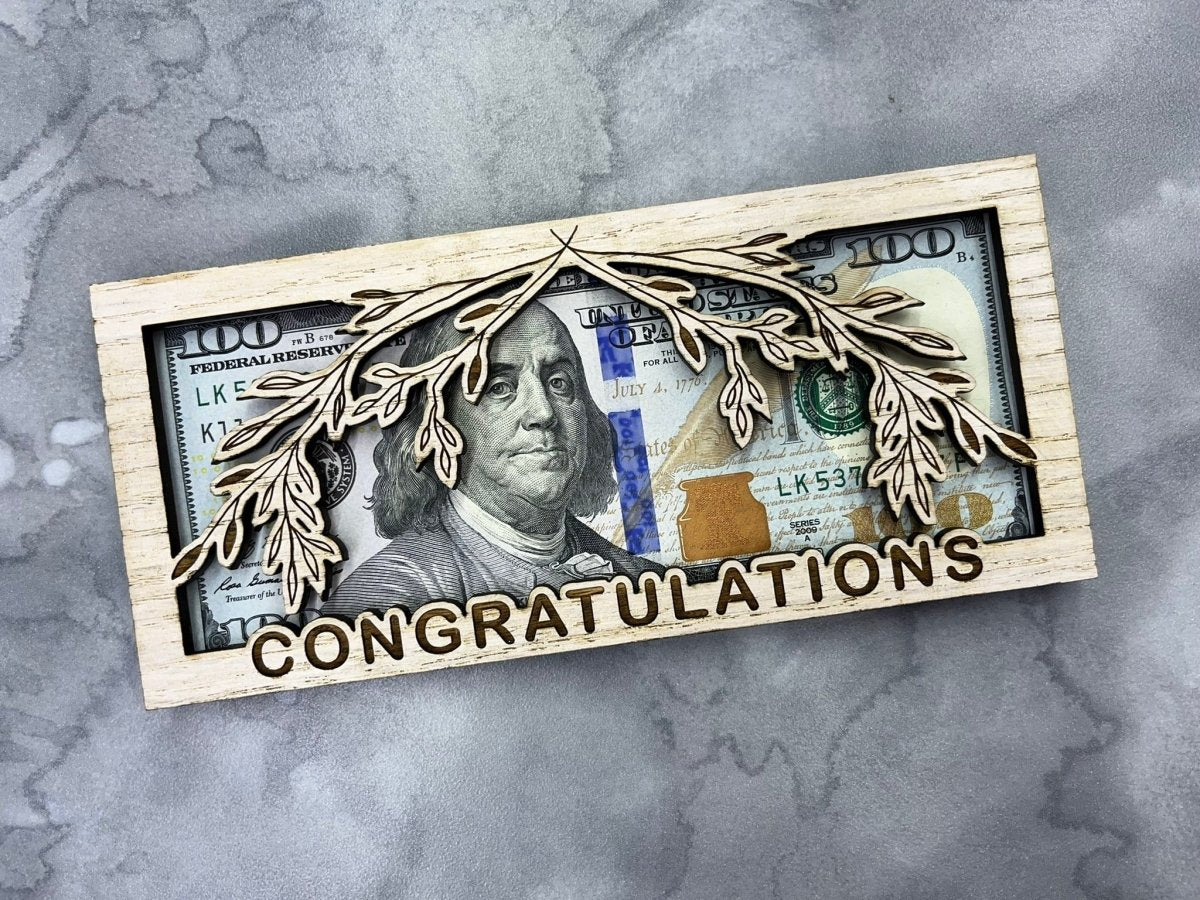 Congratulations Money Holder