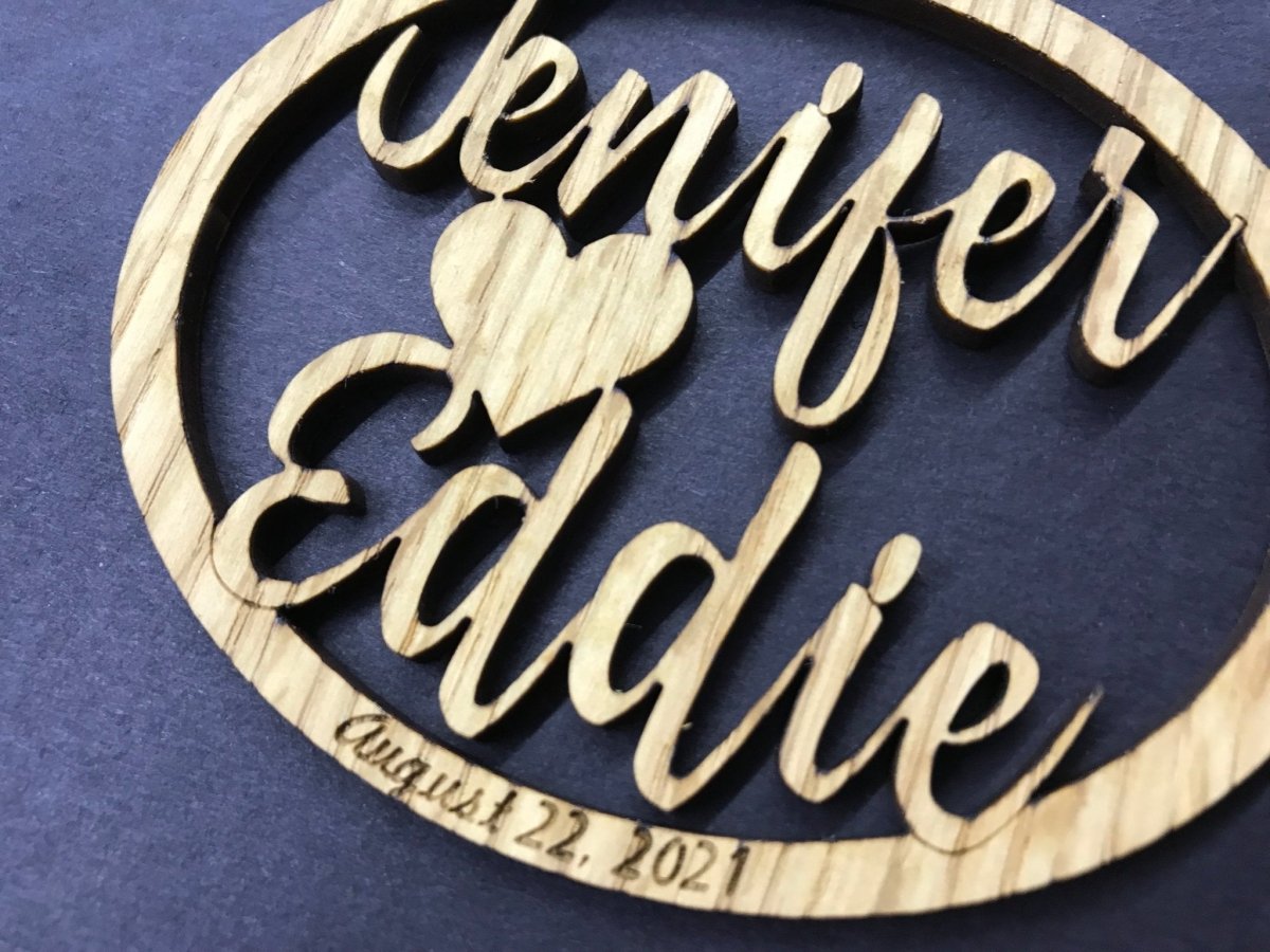 Couple's Name Ornament