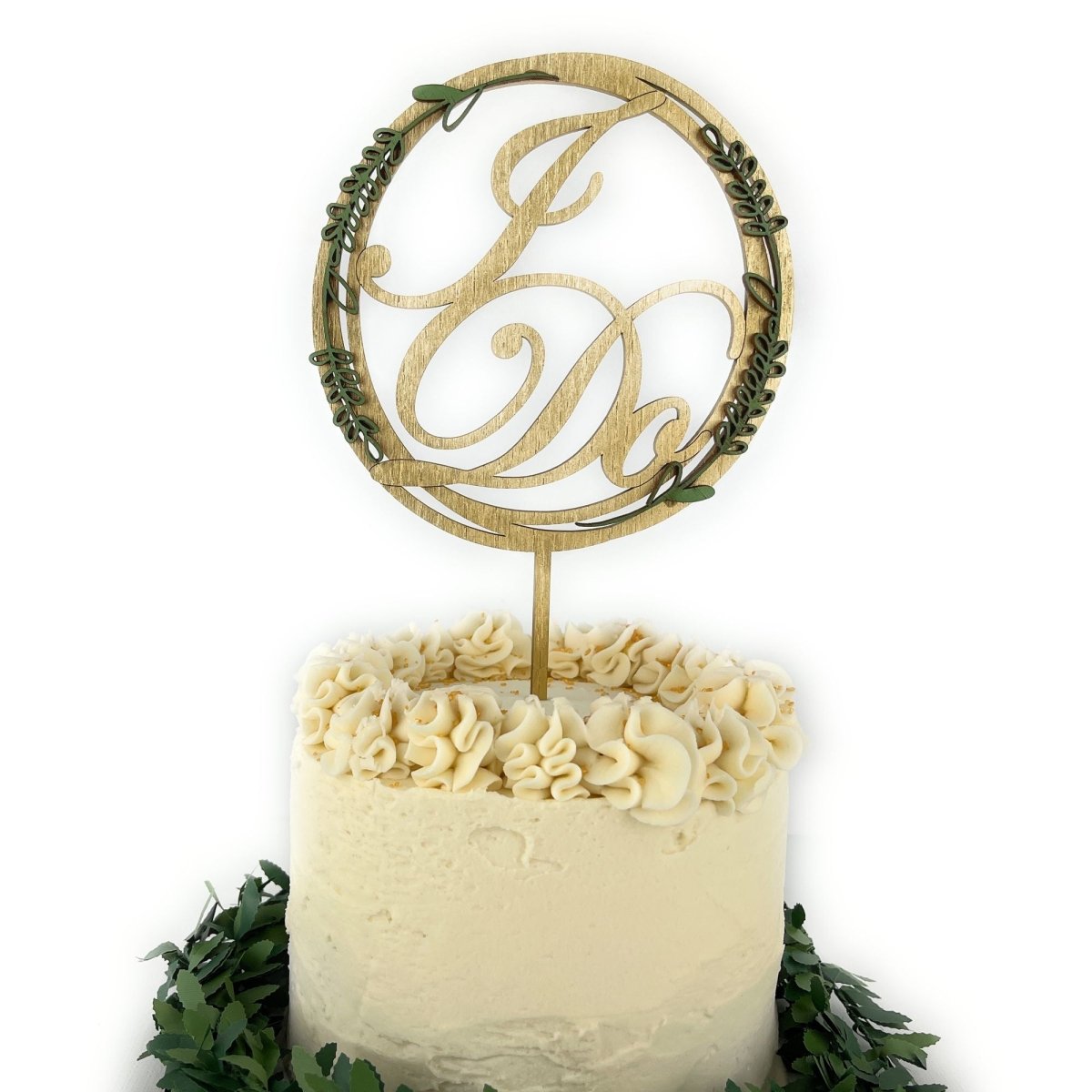 Couples Names Wedding Cake Topper