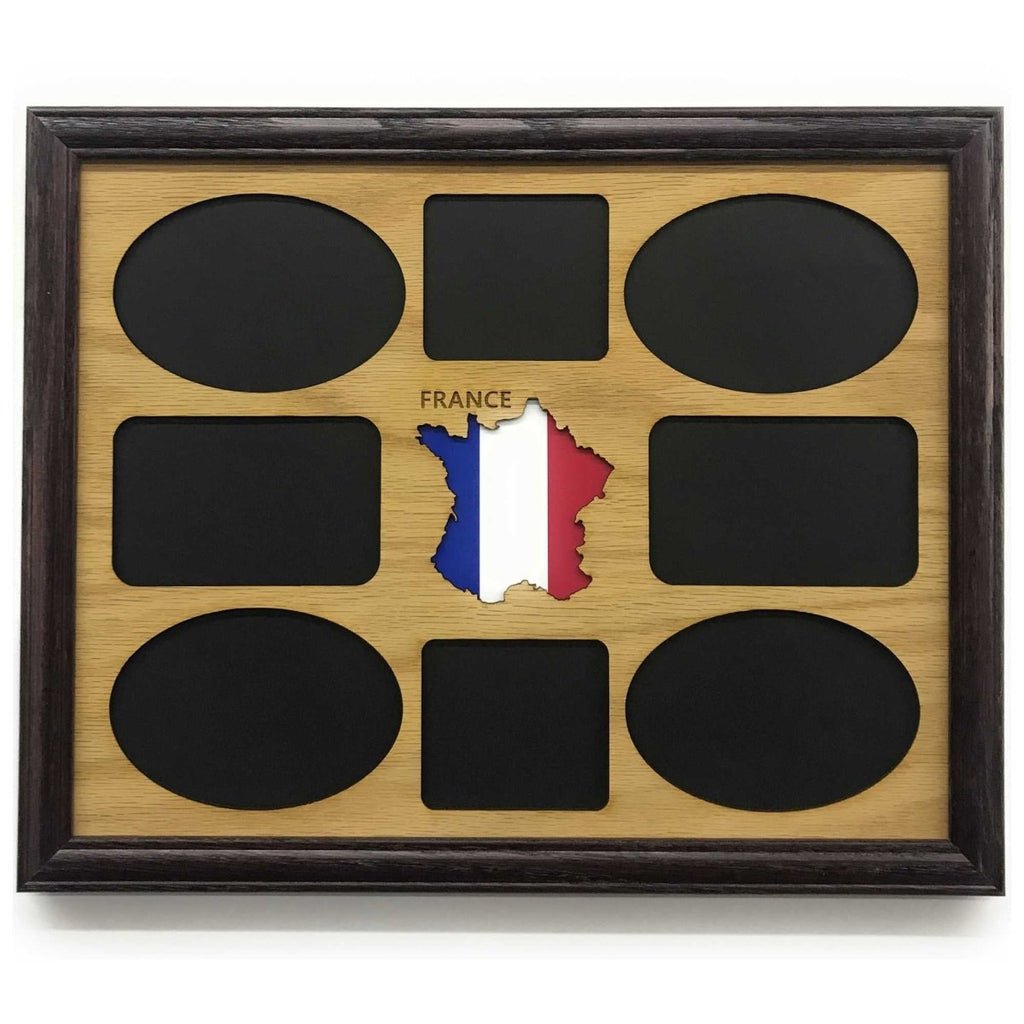 France Picture Frame - 11x14 Frame Hold 8x10 Photo or 8 Photos of Various Size