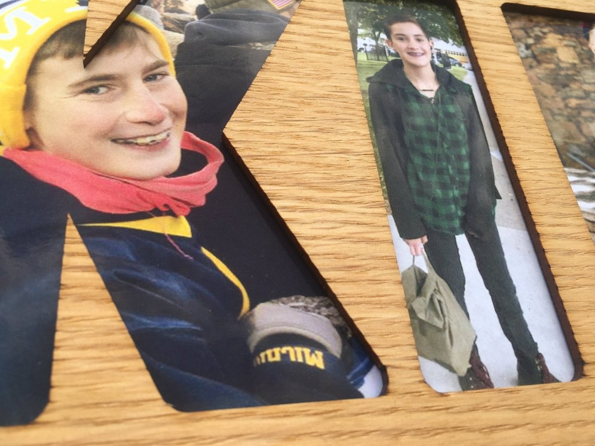 Grandkids Picture Frame - holds 4x6 Photos