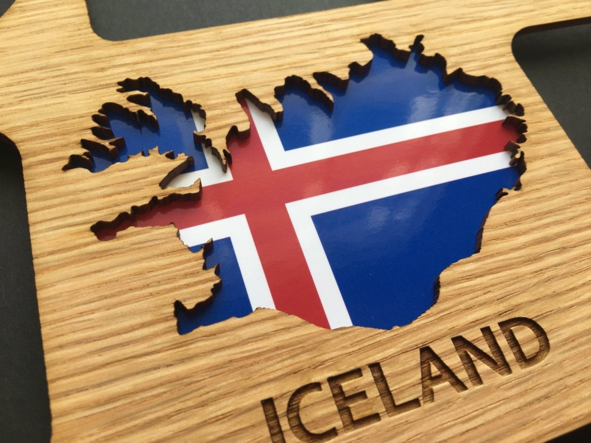 Iceland Picture Frame - 11x14 Frame holds 8 Photos
