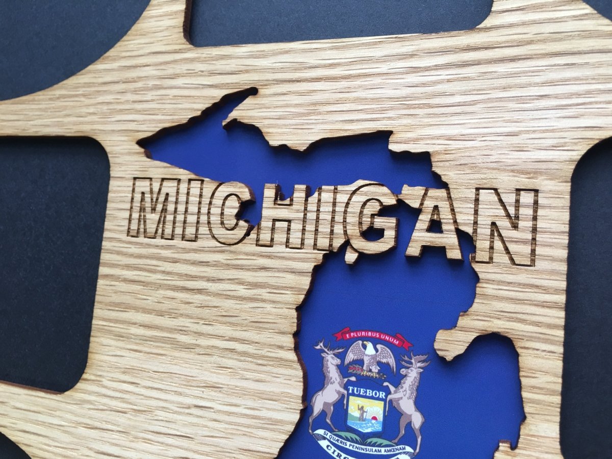 Michigan Picture Frame