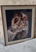 Wild cat Leos - PDF Counted Cross Stitch Pattern